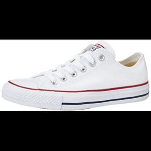 white low top converse